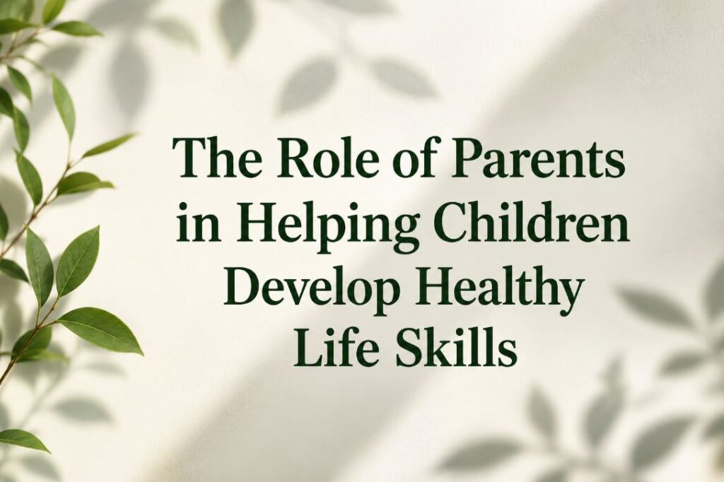 The Role of Parents in Helping Children Develop Healthy Life Skills