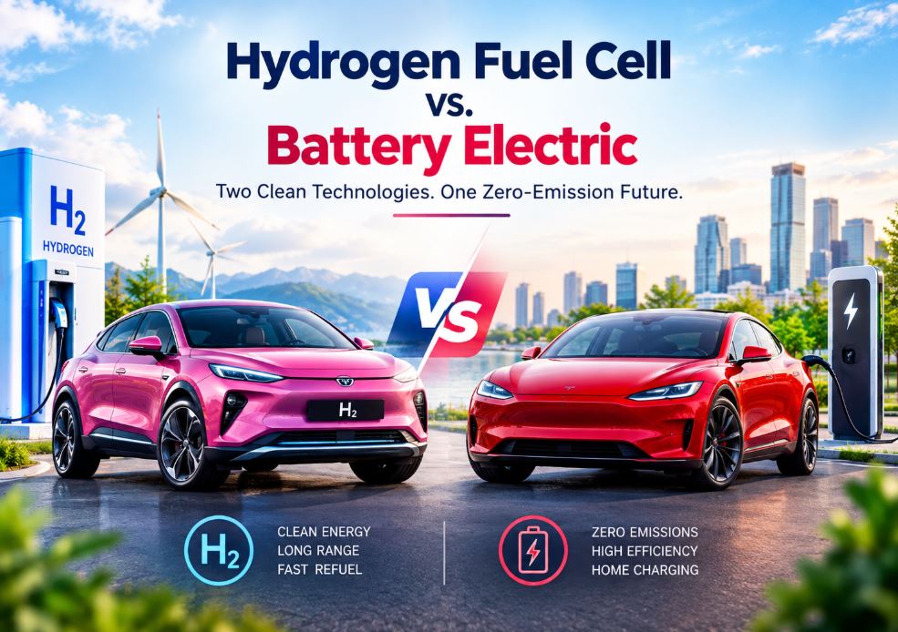Hydrogen Fuel Cell vs. Battery Electric: Which Technology Will Win the Race to Zero Emissions?